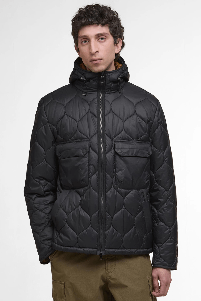 Outerwear - Barbour - Re - Engineered Hooded Spey Quilted Jacket - Archery Close
