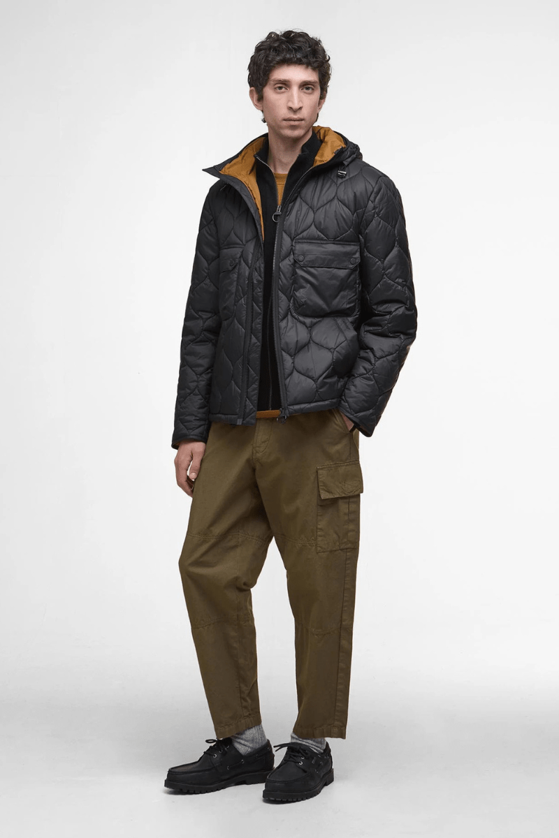 Outerwear - Barbour - Re - Engineered Hooded Spey Quilted Jacket - Archery Close