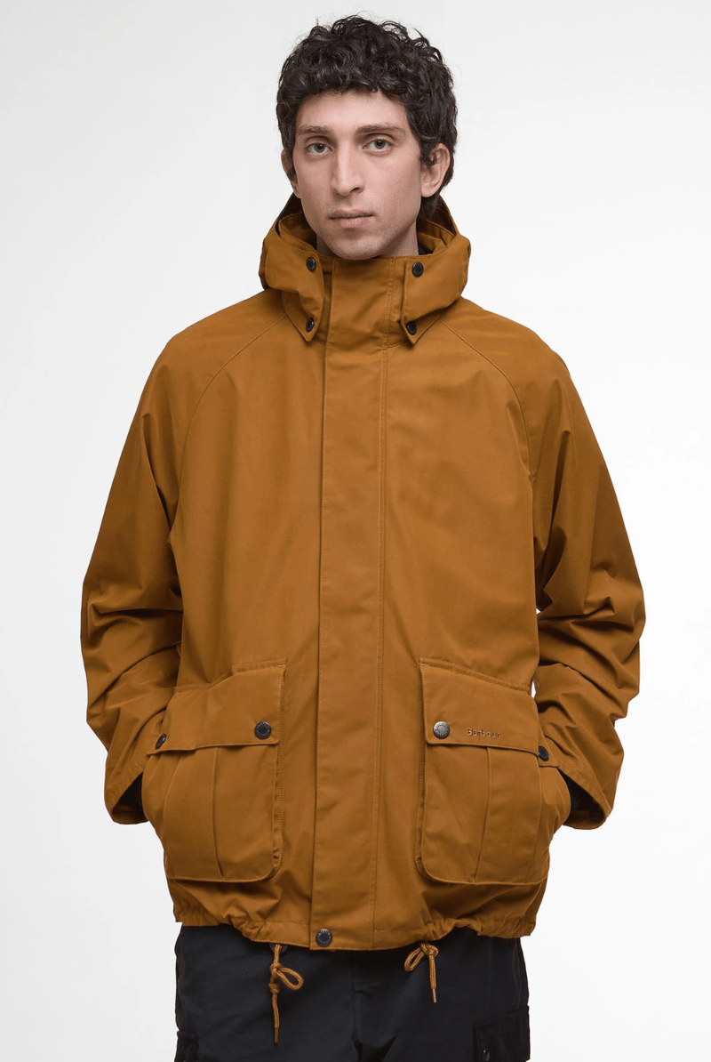 Outerwear - Barbour - Re - Engineered Hooded Wading Spey Showerproof Jacket - Archery Close