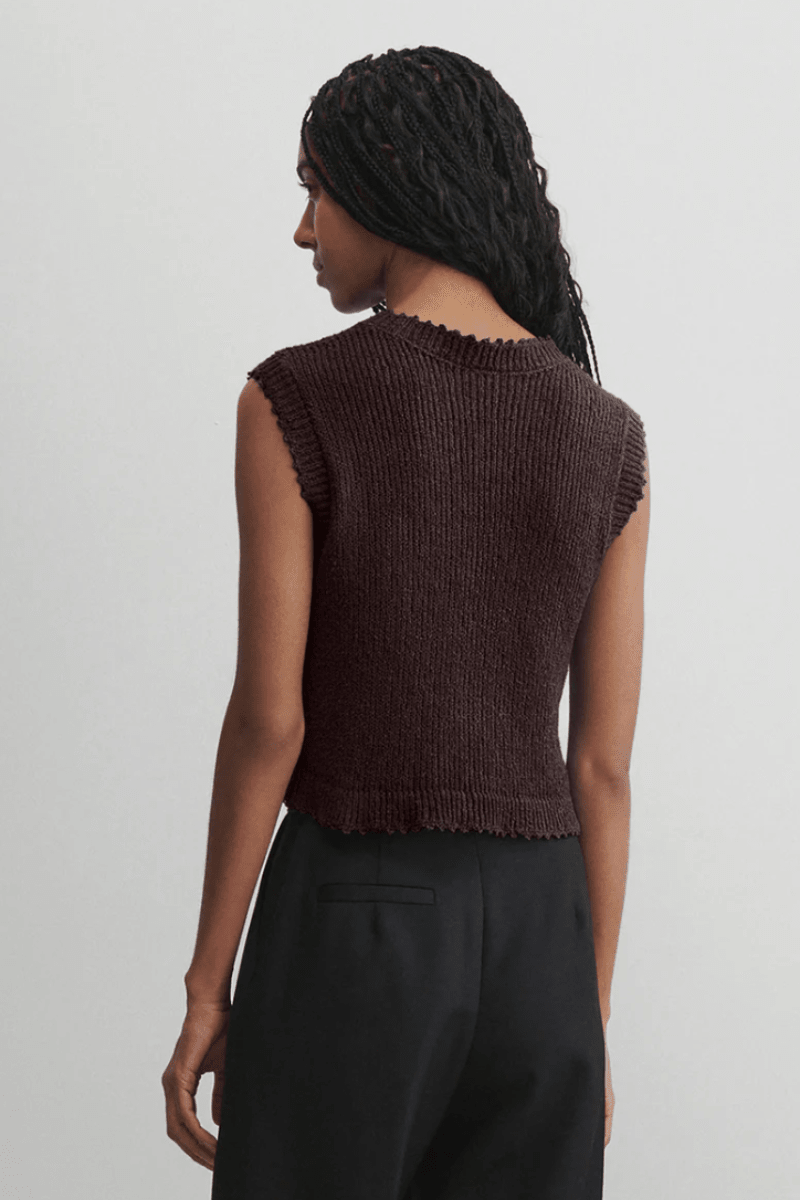 Shirts & Tops - Rachel Comey - Relent Top in Chocolate - Archery Close