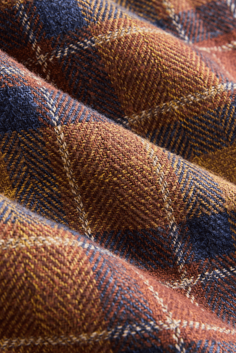 Shirts & Tops - Road to Nowhere Clothing - Remi Cropped Shirt in Maroon Plaid - Archery Close