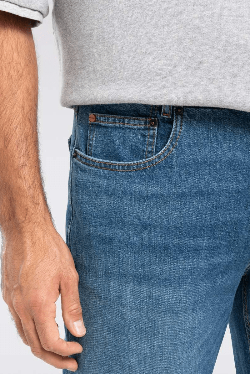 Jeans - MAC Jeans - Rick Jean in Dark Blue Authentic Wash - Archery Close