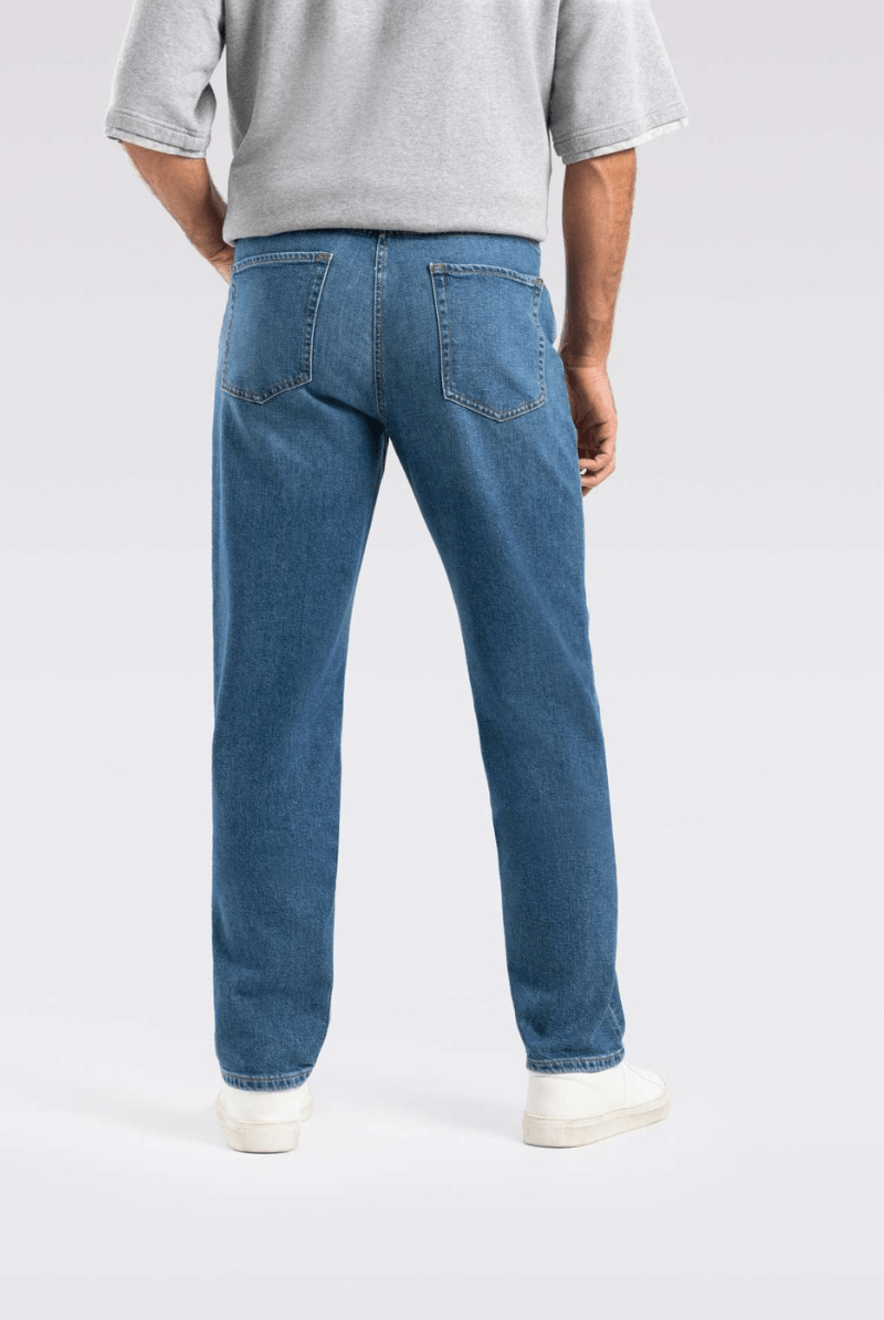 Jeans - MAC Jeans - Rick Jean in Dark Blue Authentic Wash - Archery Close