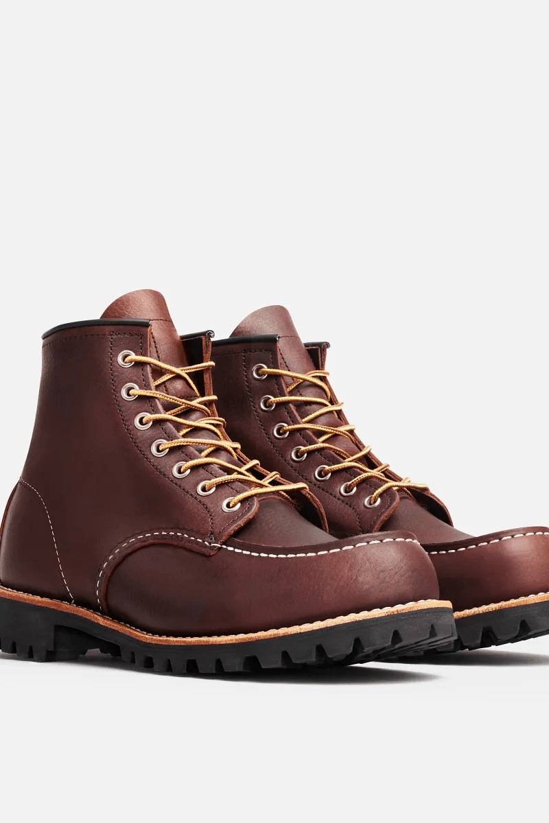 Boots - Red Wing Shoes - Roughneck 6" Boot in Briar Oil Slick - Archery Close