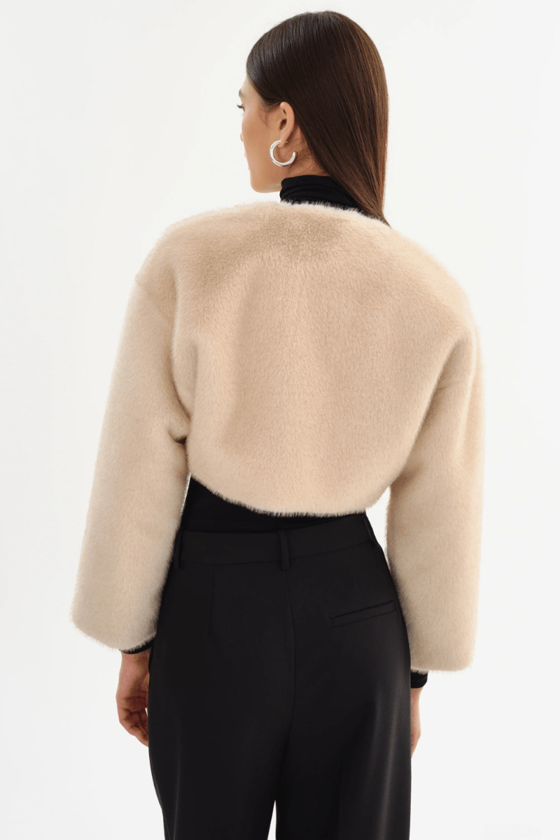 Outerwear - Lamarque - Rowdie Faux Fur Jacket - Archery Close