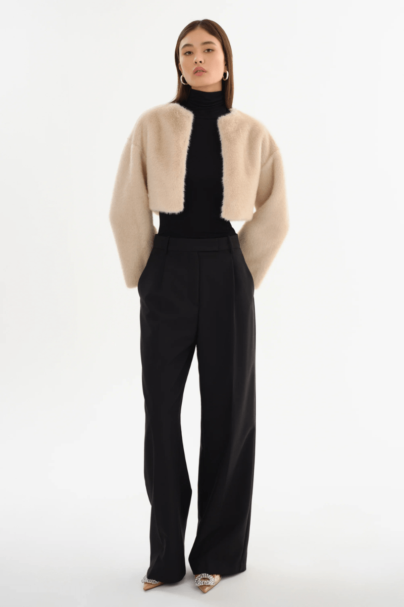 Outerwear - Lamarque - Rowdie Faux Fur Jacket - Archery Close