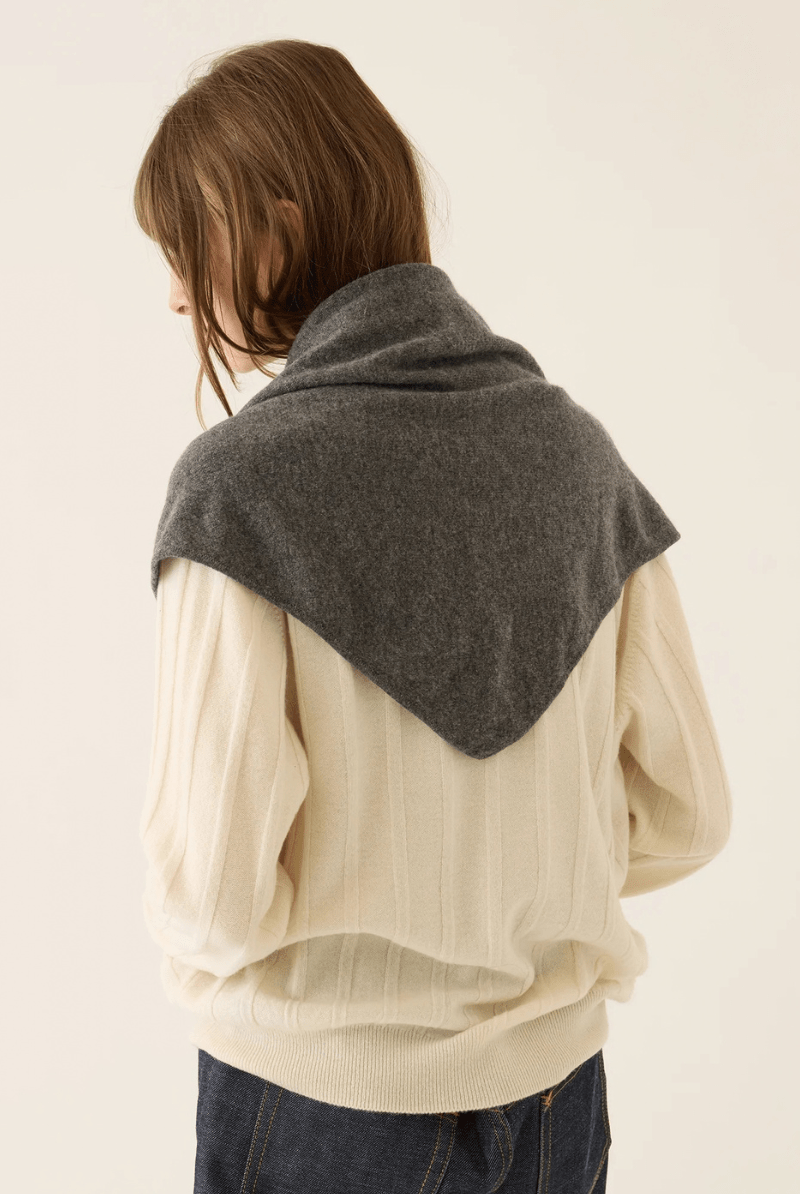 Scarf - DemyLee - Ruri Large Cashmere Bandana - Archery Close