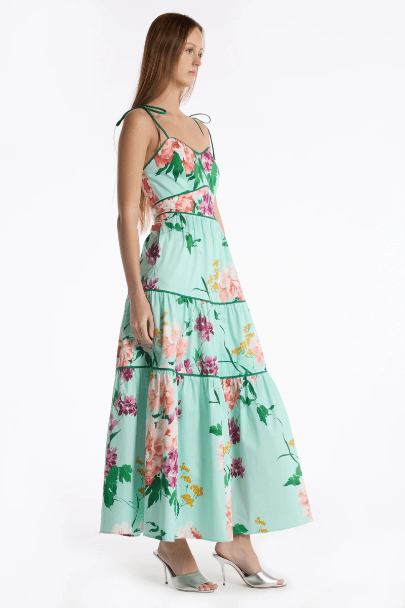Dresses - Christy Lynn - Saphina Dress in Mint Tranquility - Archery Close