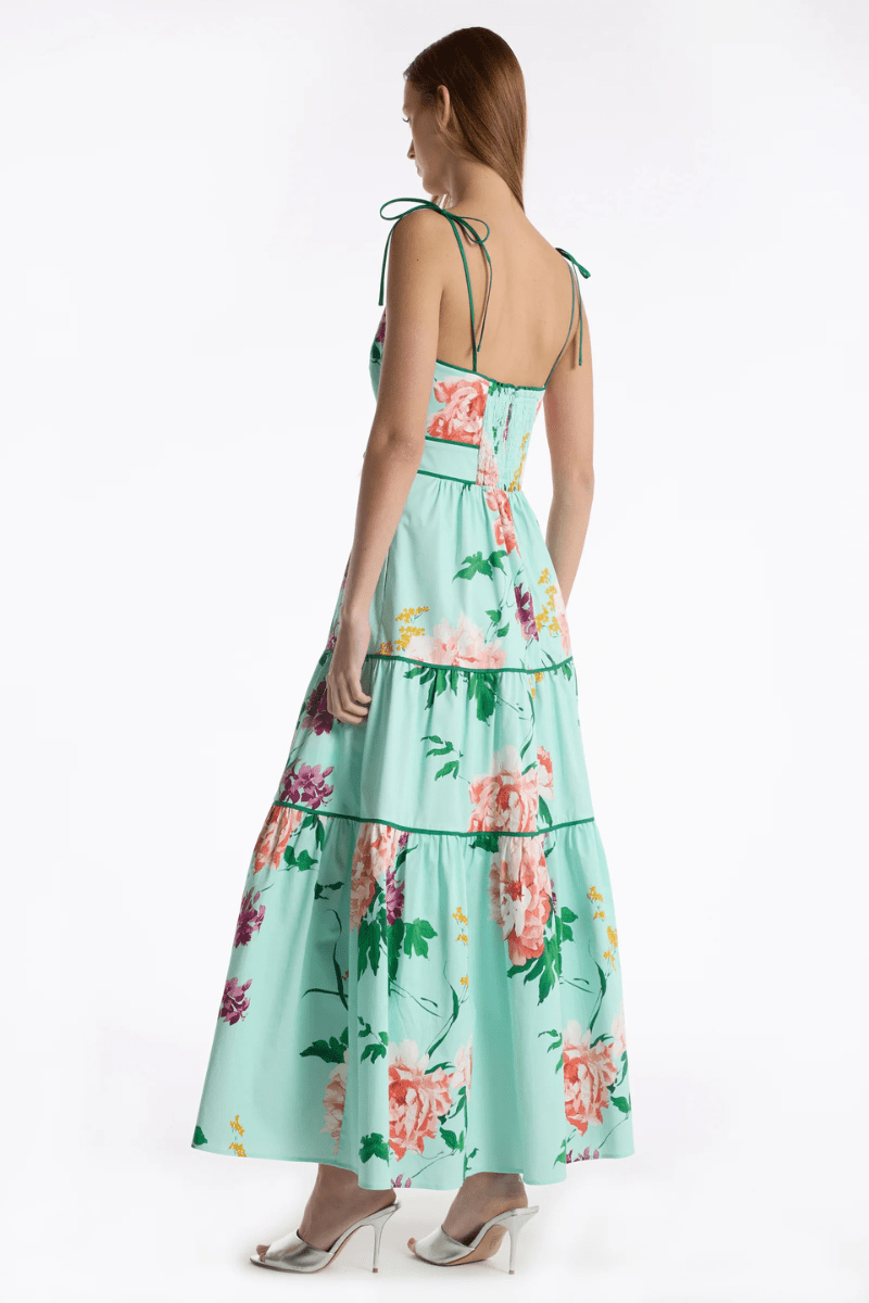 Dresses - Christy Lynn - Saphina Dress in Mint Tranquility - Archery Close