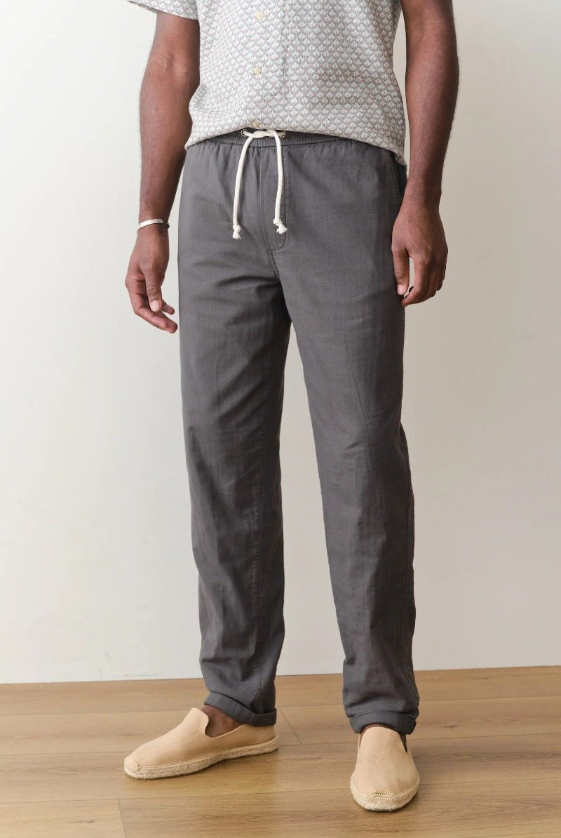 Marine Layer Saturday Stretch Beach Pant - Faded Black