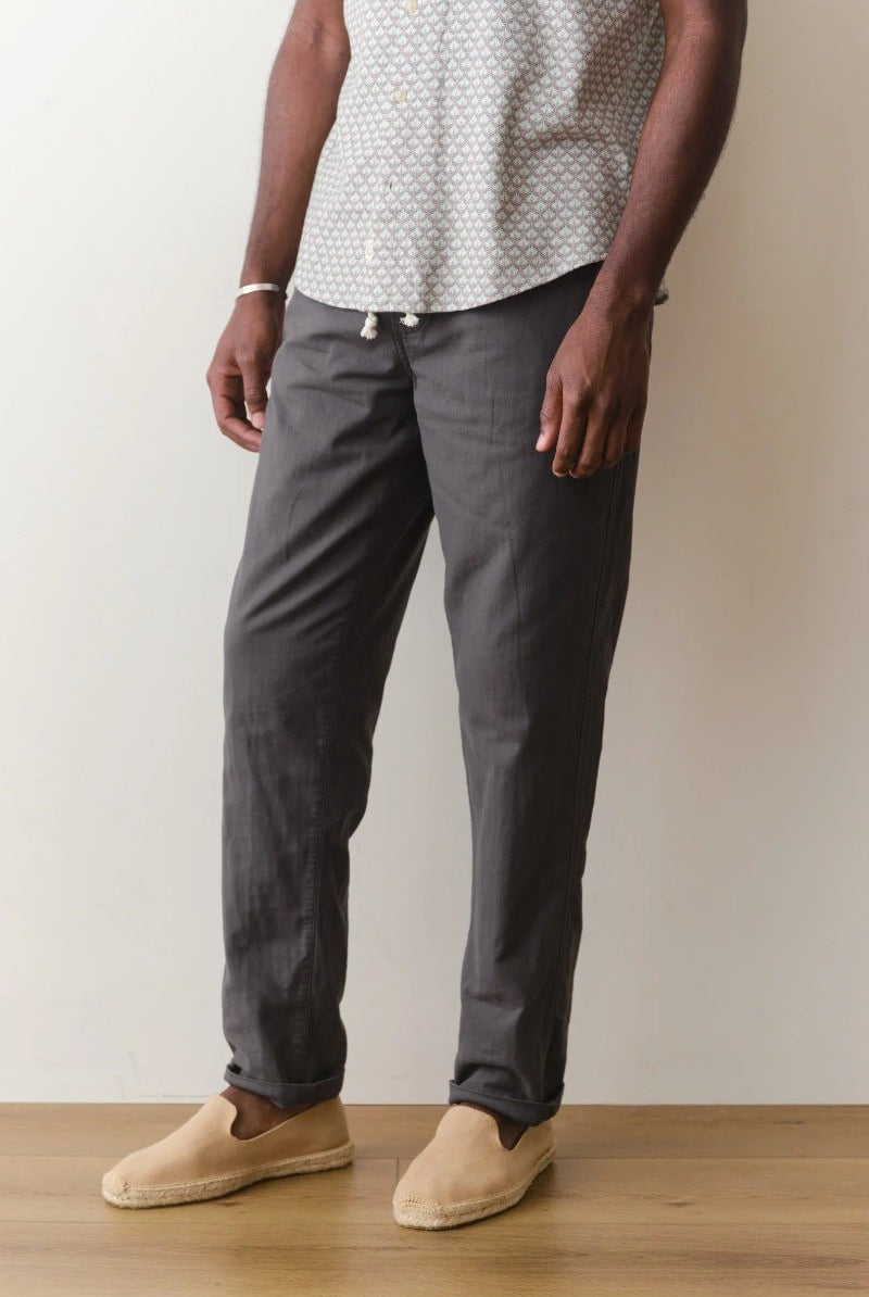 Marine Layer Saturday Stretch Beach Pant - Faded Black