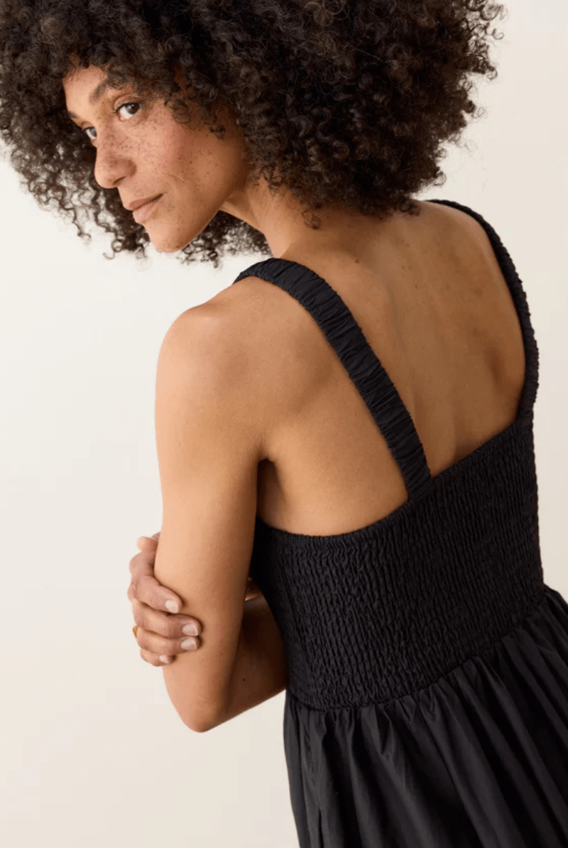 Dresses - Marine Layer - Selene Eyelet Maxi Dress - Archery Close