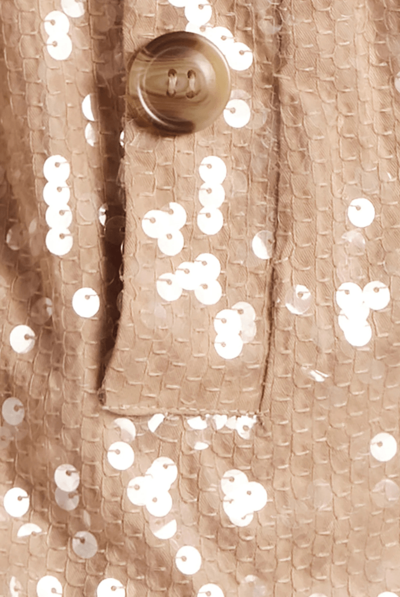 Outerwear - Frances Valentine - Sequin Moto Jacket - Archery Close