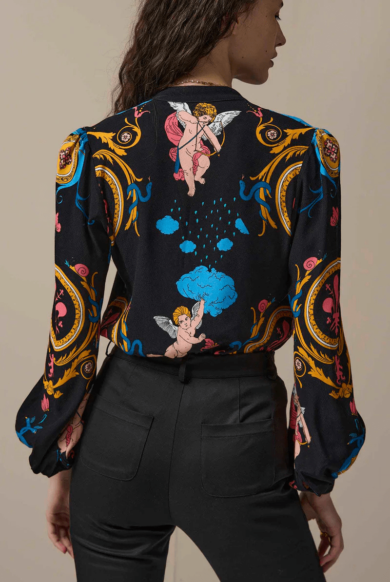 Shirts & Tops - Paolita - Seraphina Edie Top - Archery Close