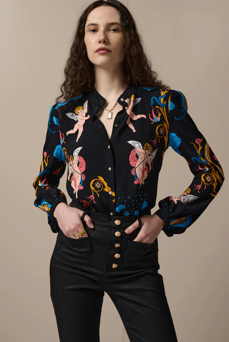 Shirts & Tops - Paolita - Seraphina Edie Top - Archery Close