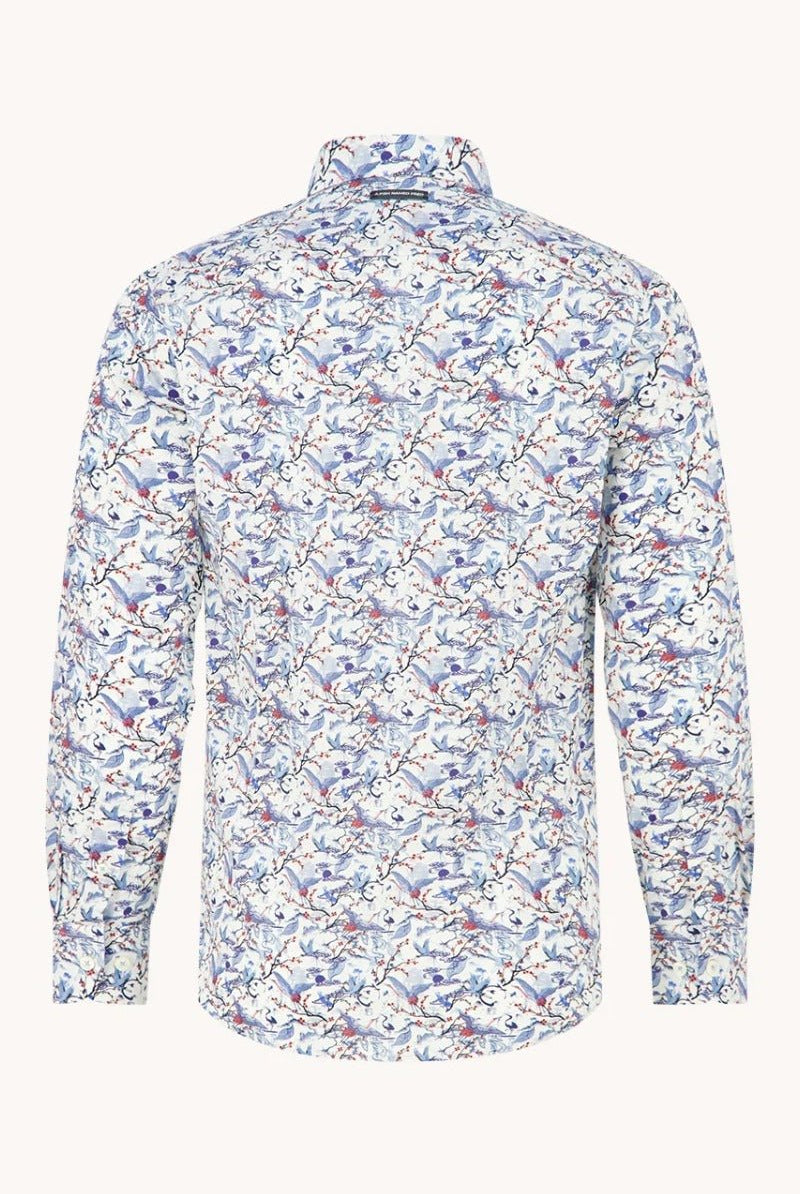 A Fish Named Fred Shirt Crane Sky - Off White