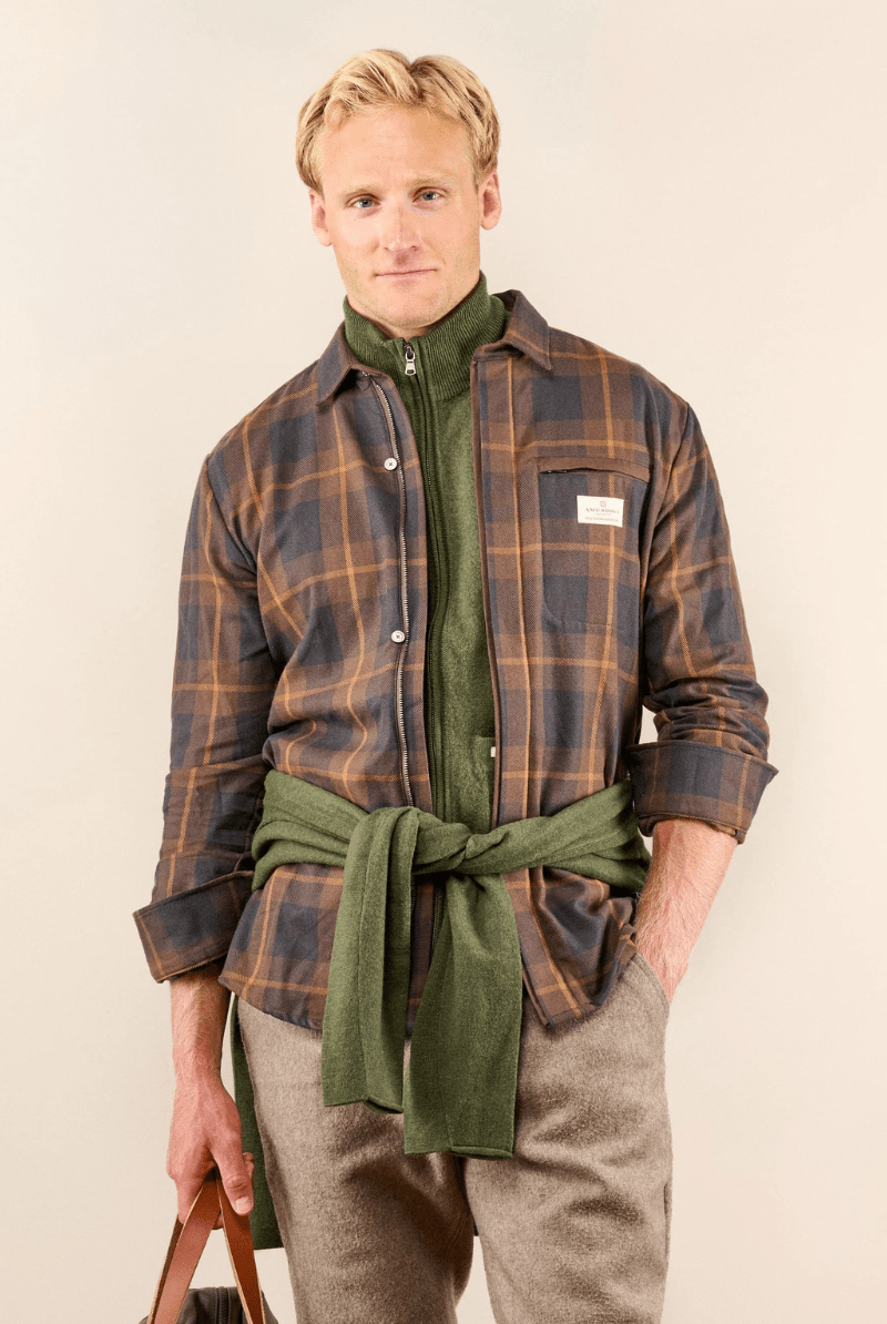 Shirts & Tops - Amundsen - Skauen Field Shirt - Archery Close