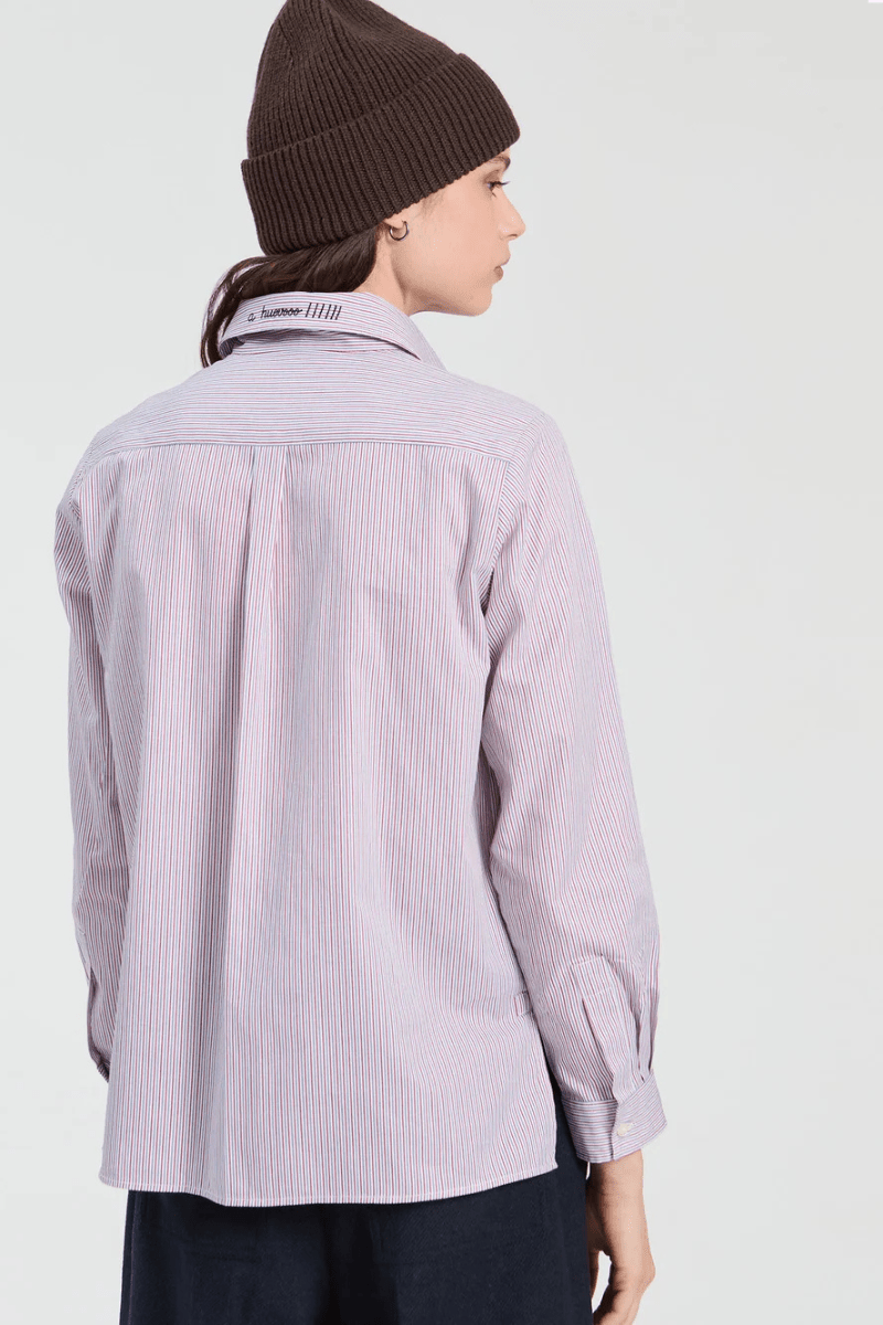 Shirts & Tops - Vilagallo - Ski Embroidery Shirt - Archery Close