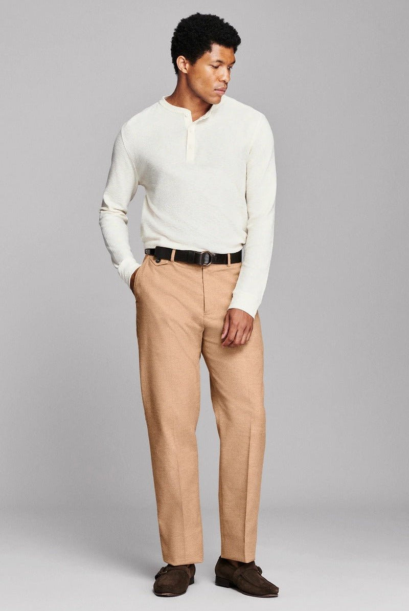 Billy Reid Slub Tuck Henley