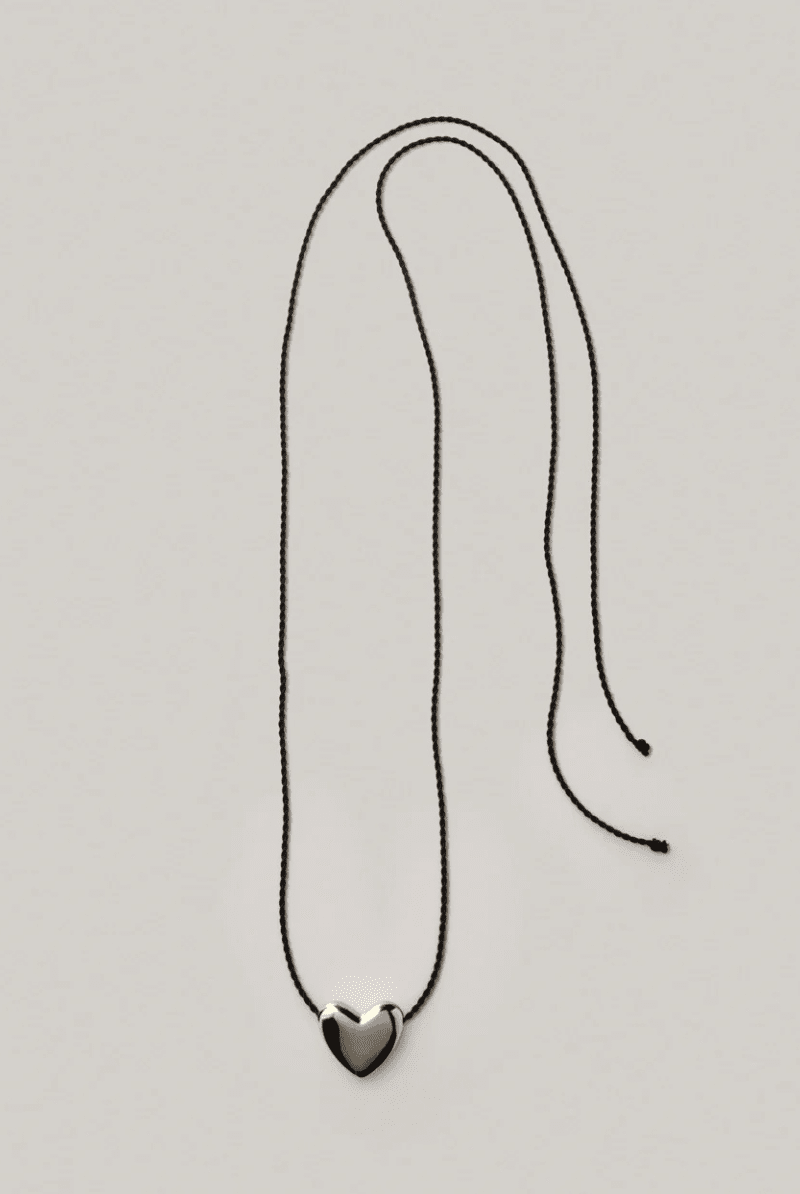 Jewelry - Annika Inez - Small Heart Necklace - Archery Close