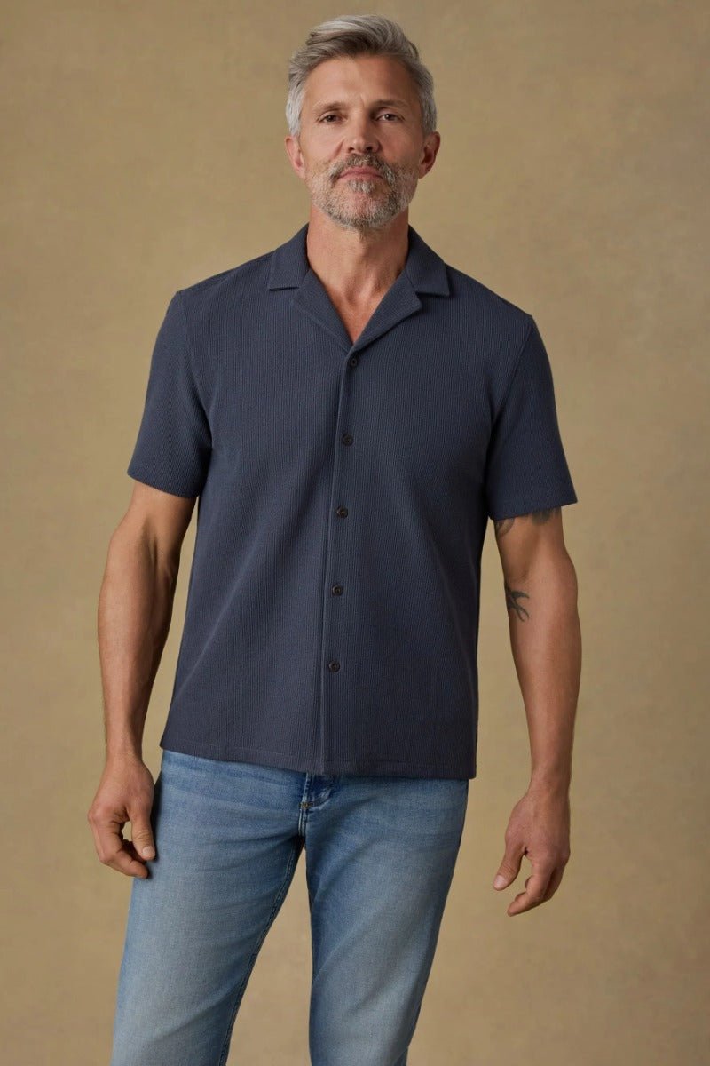 Faherty Brand SS Oasis Camp Shirt