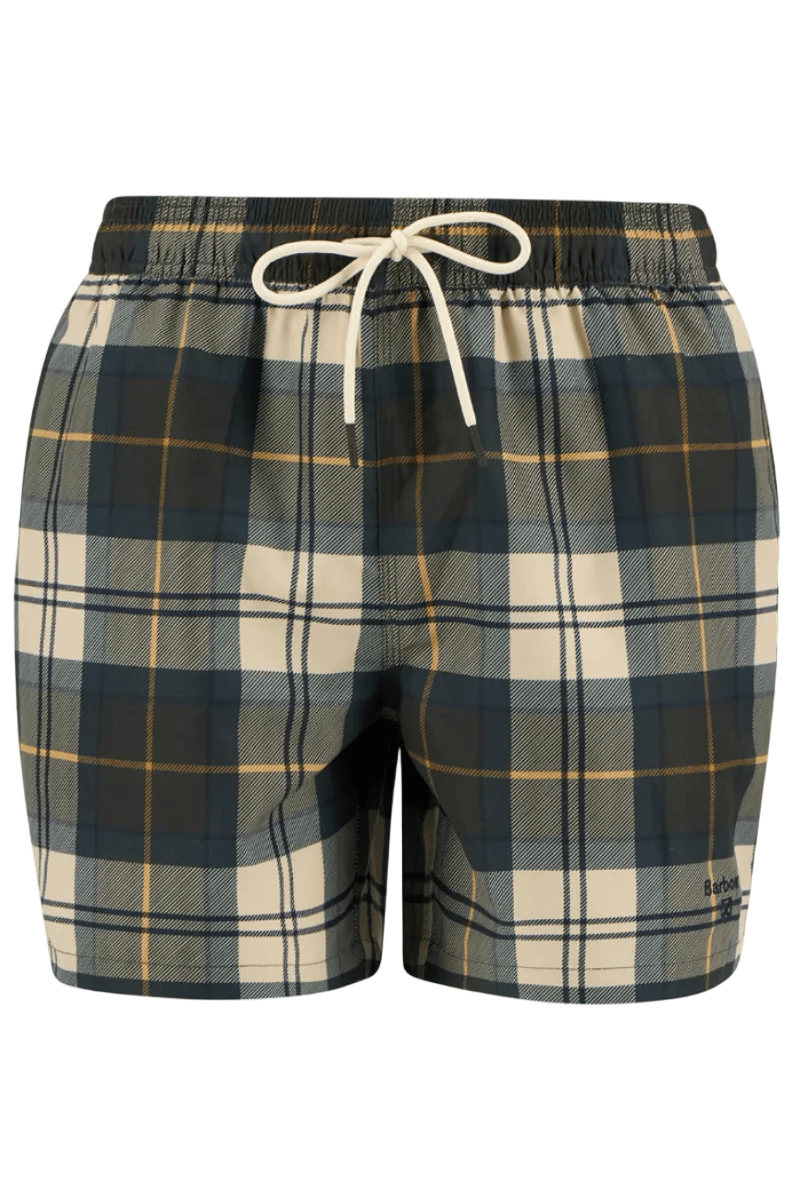 Swimsuit - Barbour - Staple Tartan Swim Shorts - Archery Close