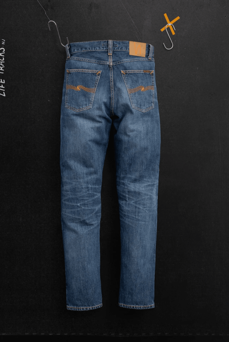 Jeans - Nudie Jeans - Steady Eddie II Twisted Tracks - Archery Close