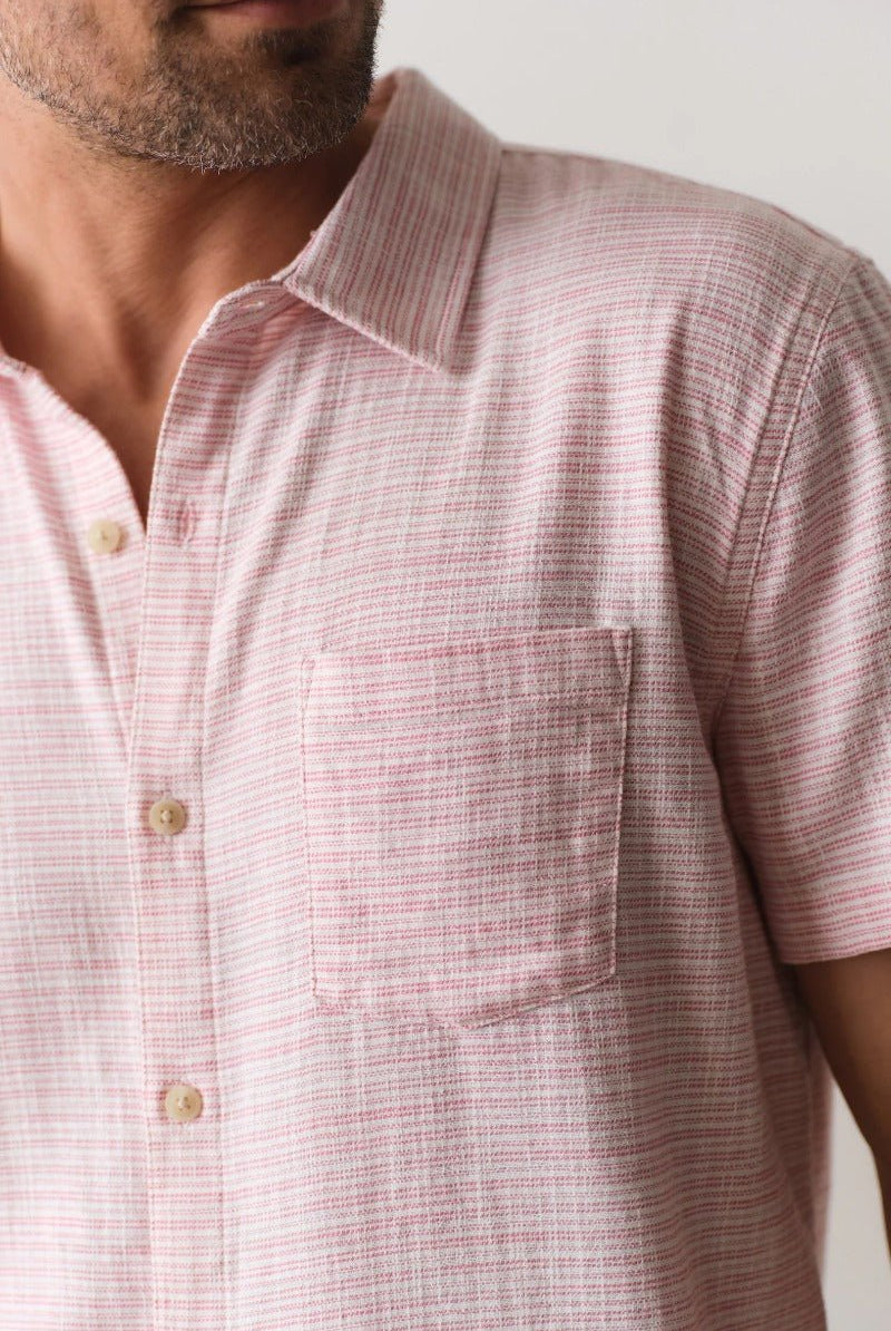 Marine Layer Stretch Selvage Short Sleeve Shirt