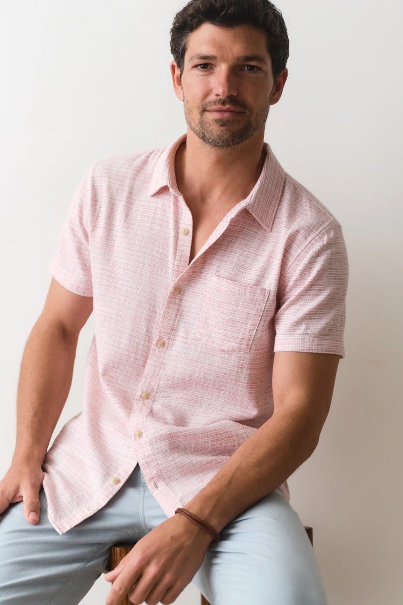 Marine Layer Stretch Selvage Short Sleeve Shirt