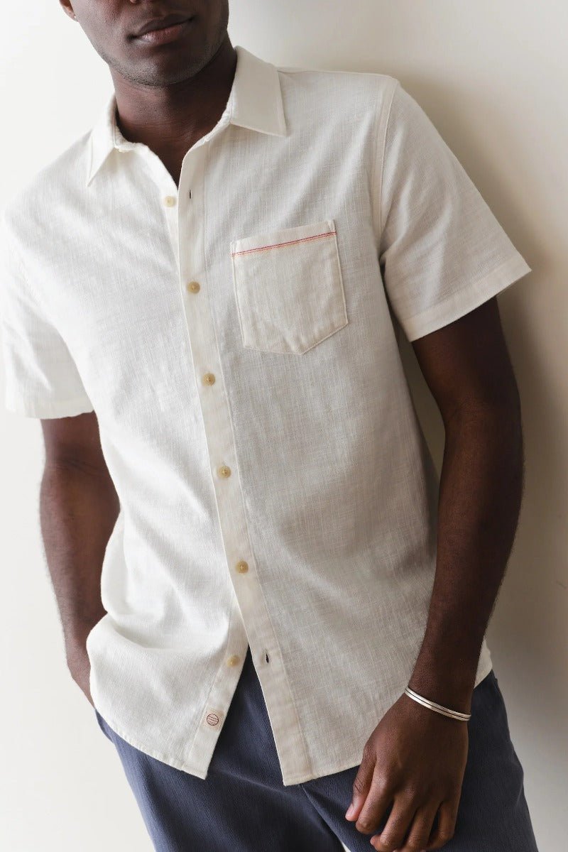 Marine Layer Stretch Selvage Short Sleeve Shirt