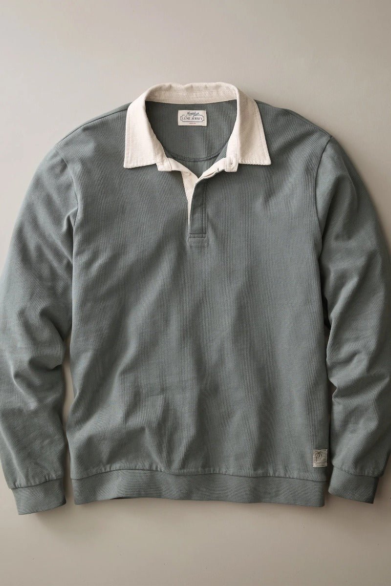 Marine Layer Sueded Rugby Polo