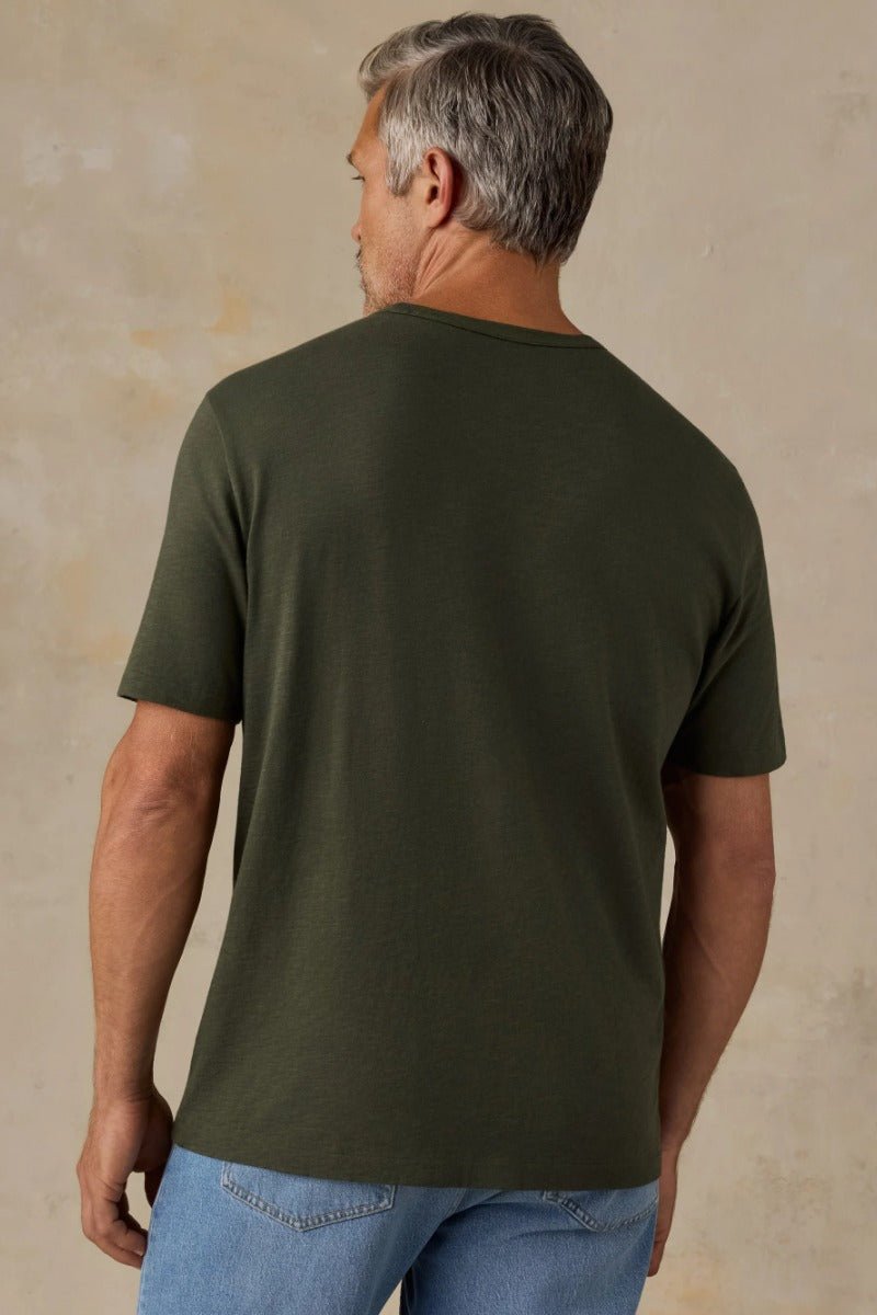 Faherty Brand Sunwashed Regenerative Pocket Tee