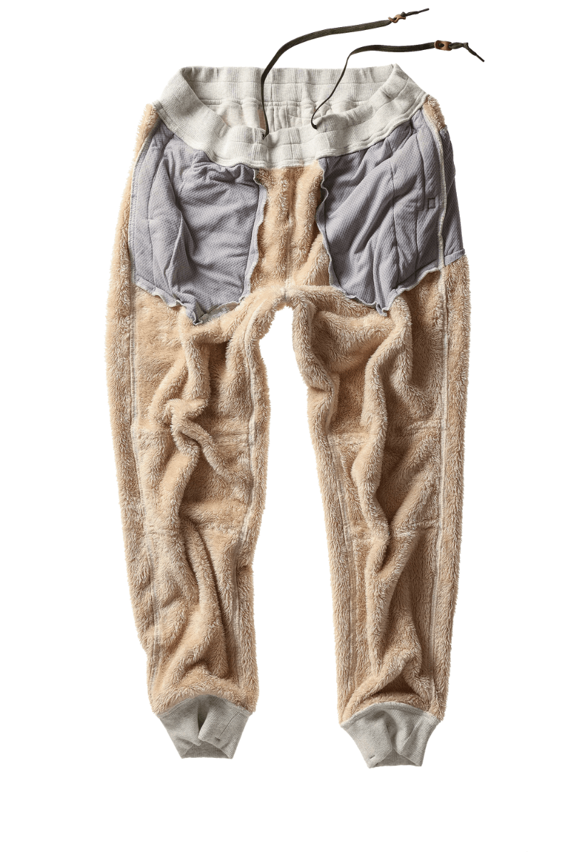 Sweatpants - Relwen - Superfleece Trackpant in Chalk - Archery Close