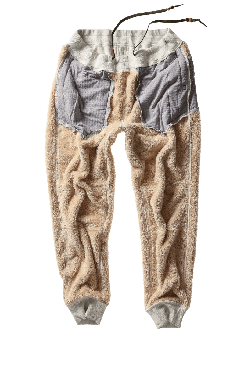 Sweatpants - Relwen - Superfleece Trackpant in Chalk - Archery Close