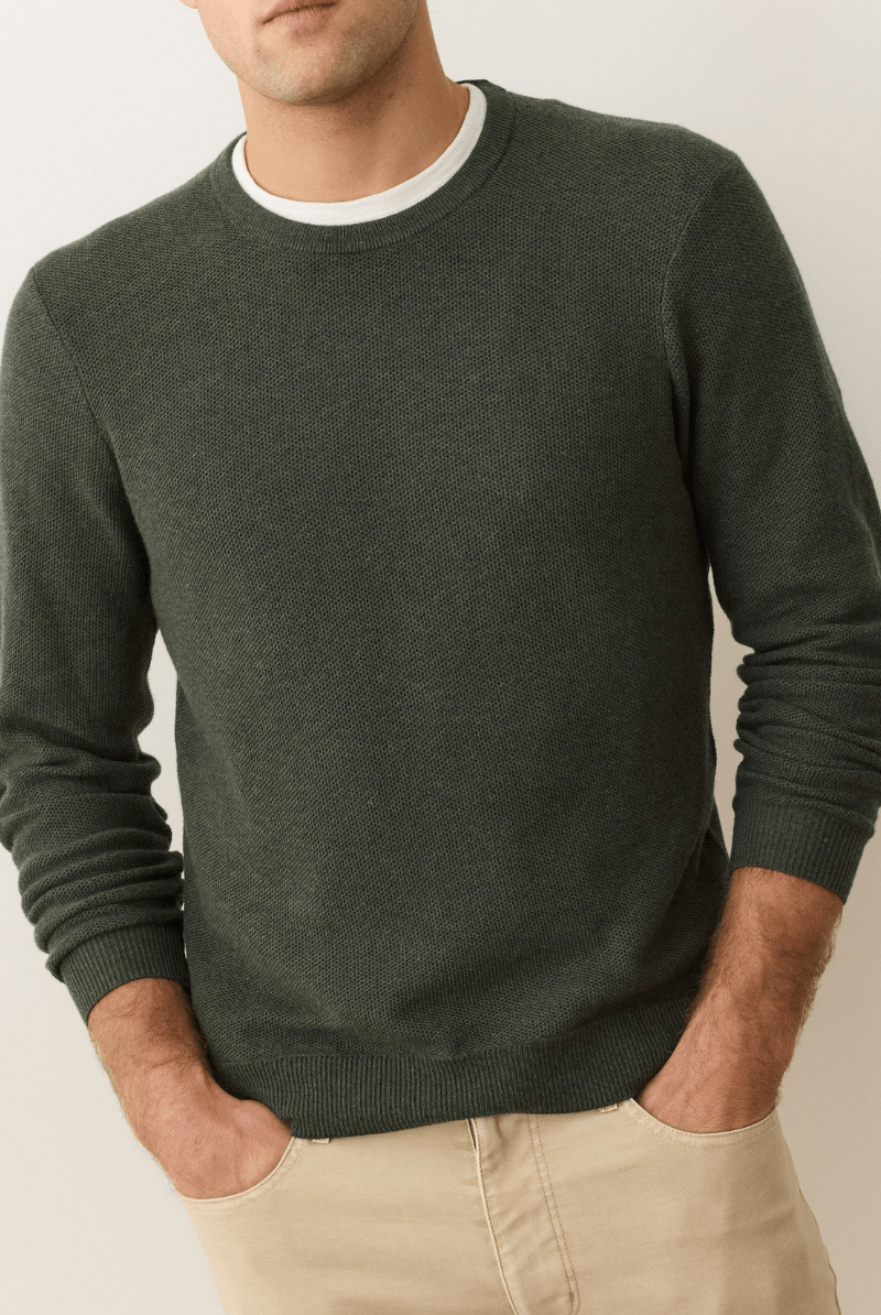 Shirts & Tops - Marine Layer - Sweater Tee - Barbour - Archery Close