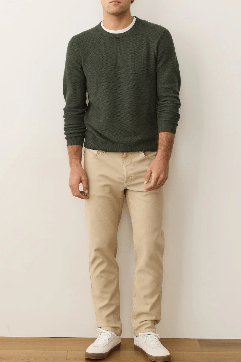 Shirts & Tops - Marine Layer - Sweater Tee - Barbour - Archery Close