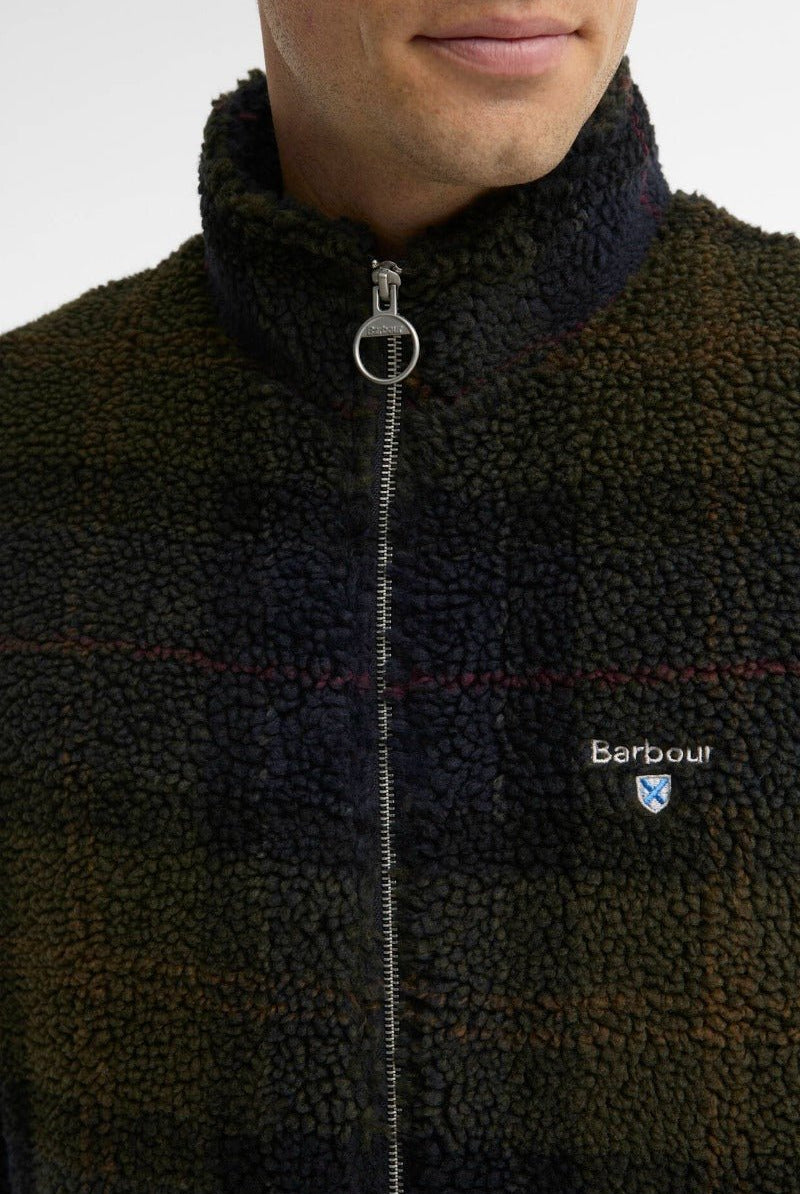 Barbour Tartan Sherpa Fleece