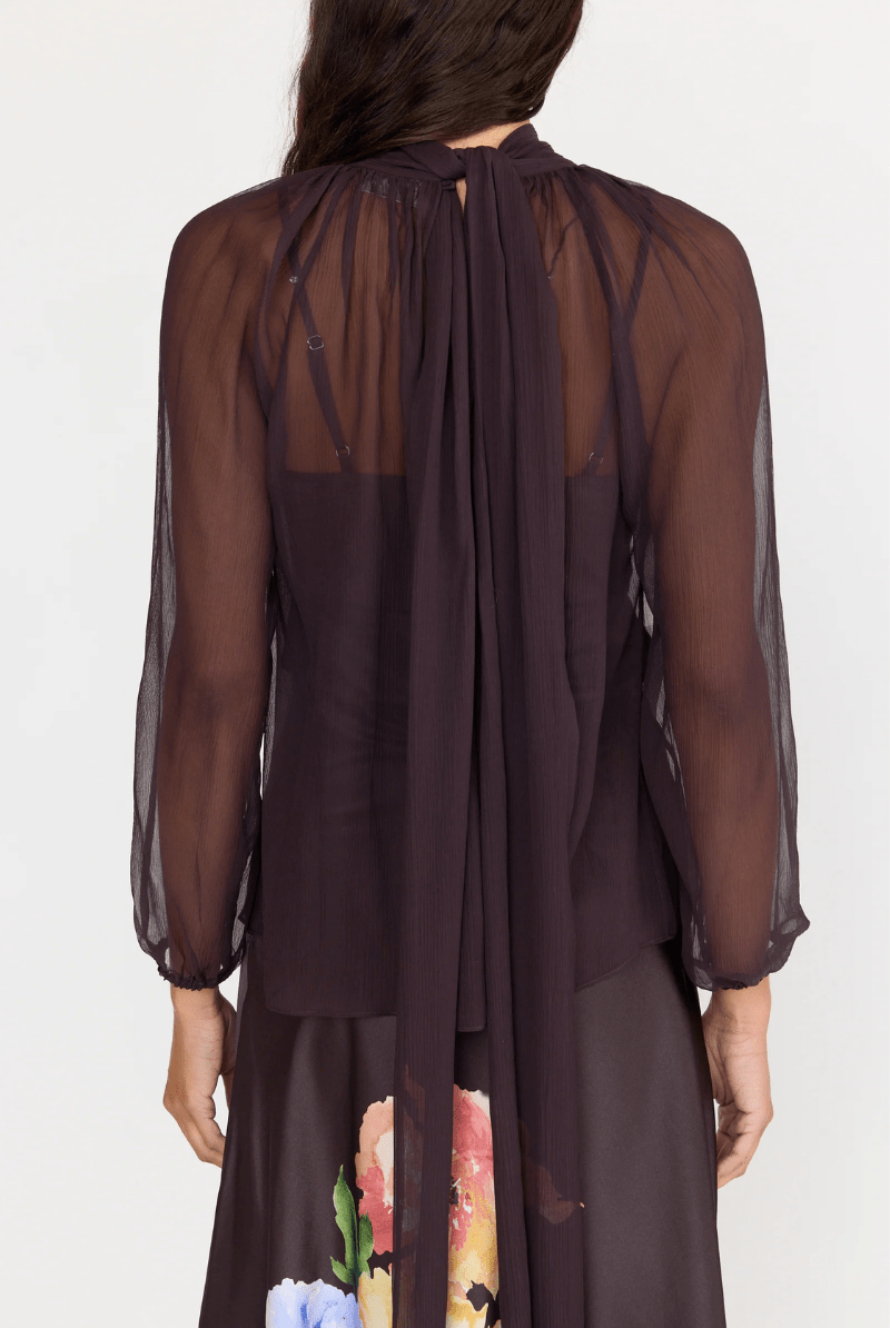 Shirts & Tops - Christy Lynn - Teagan Blouse in Twilight Aster - Archery Close