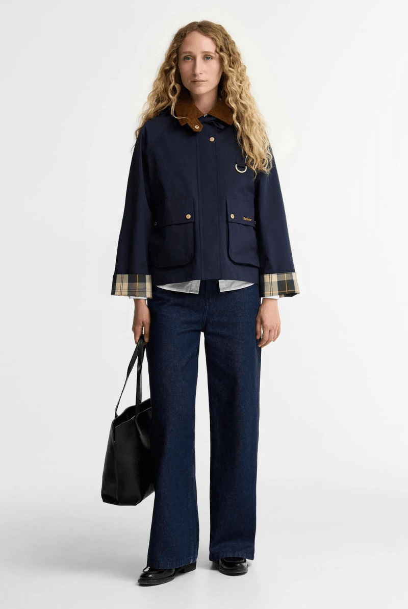 Outerwear - Barbour - Terrington Showerproof Jacket in Dark Navy - Archery Close