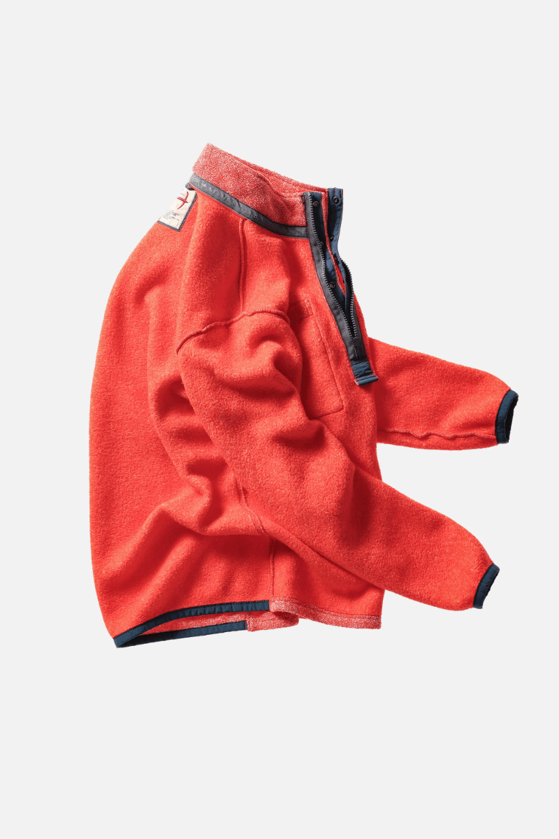 Sweatshirts - Relwen - Terry Snap - Zip Mock - Archery Close