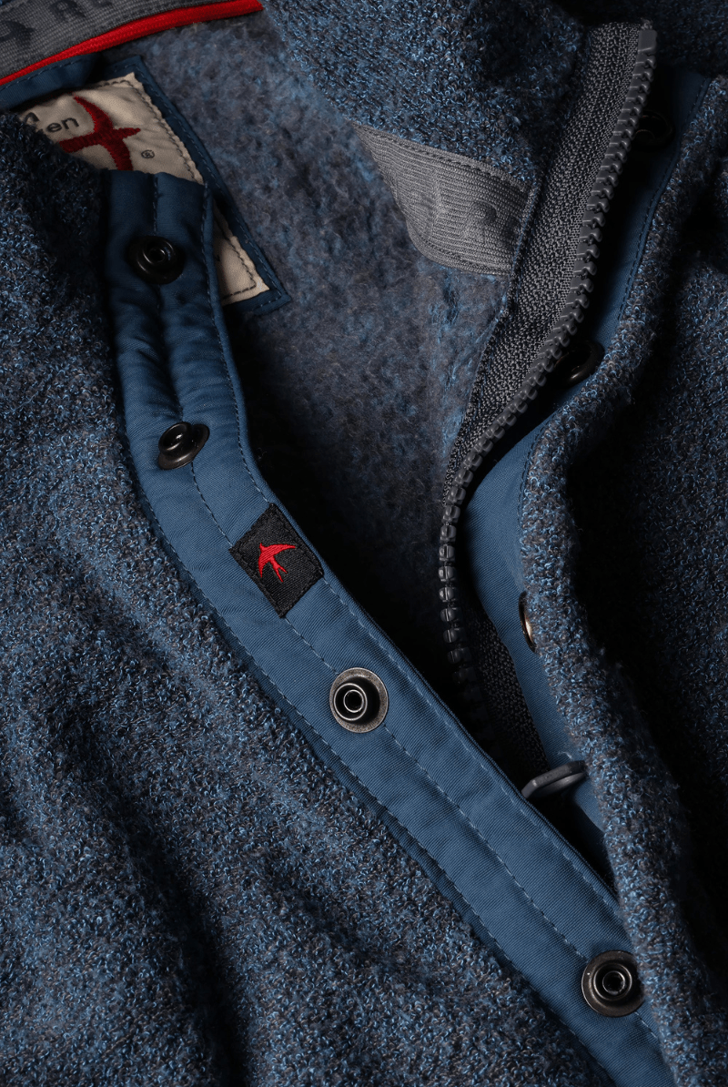 Sweatshirts - Relwen - Terry Snap - Zip Mock - Archery Close