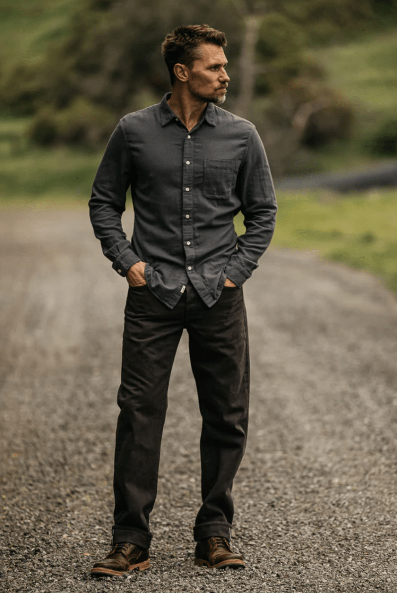 Pants - Hiroshi Kato - The Barrel 14oz Nat Slub - Archery Close