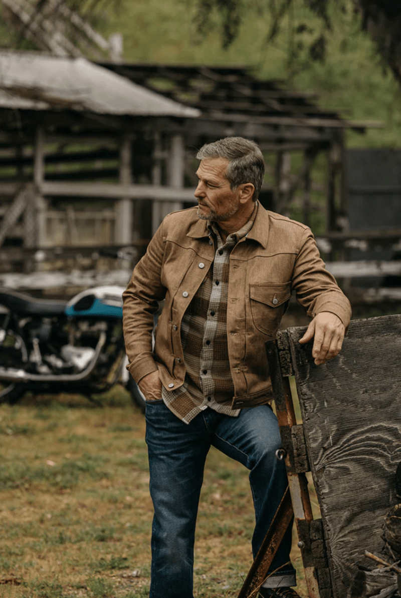 Shirts & Tops - Hiroshi Kato - The Brace Waffle Plaid - Archery Close