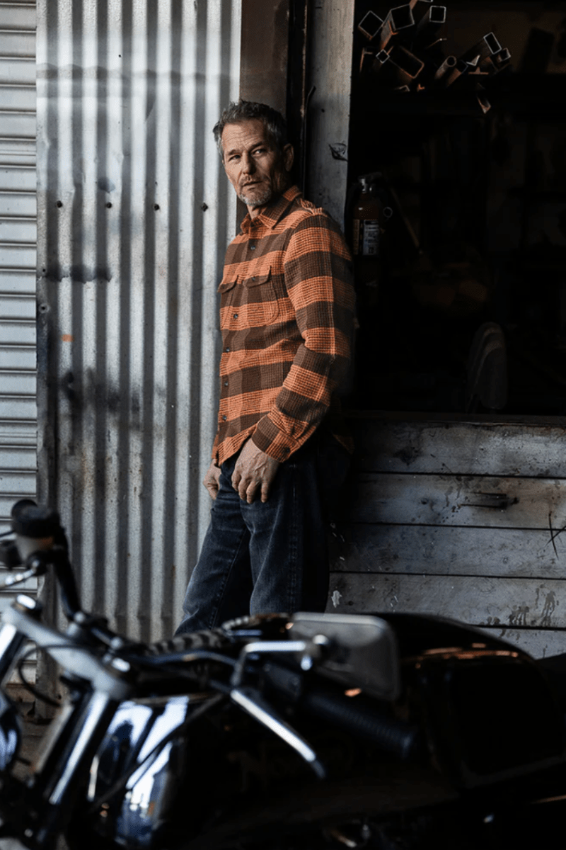 Shirts & Tops - Hiroshi Kato - The Brace Waffle Plaid - Archery Close