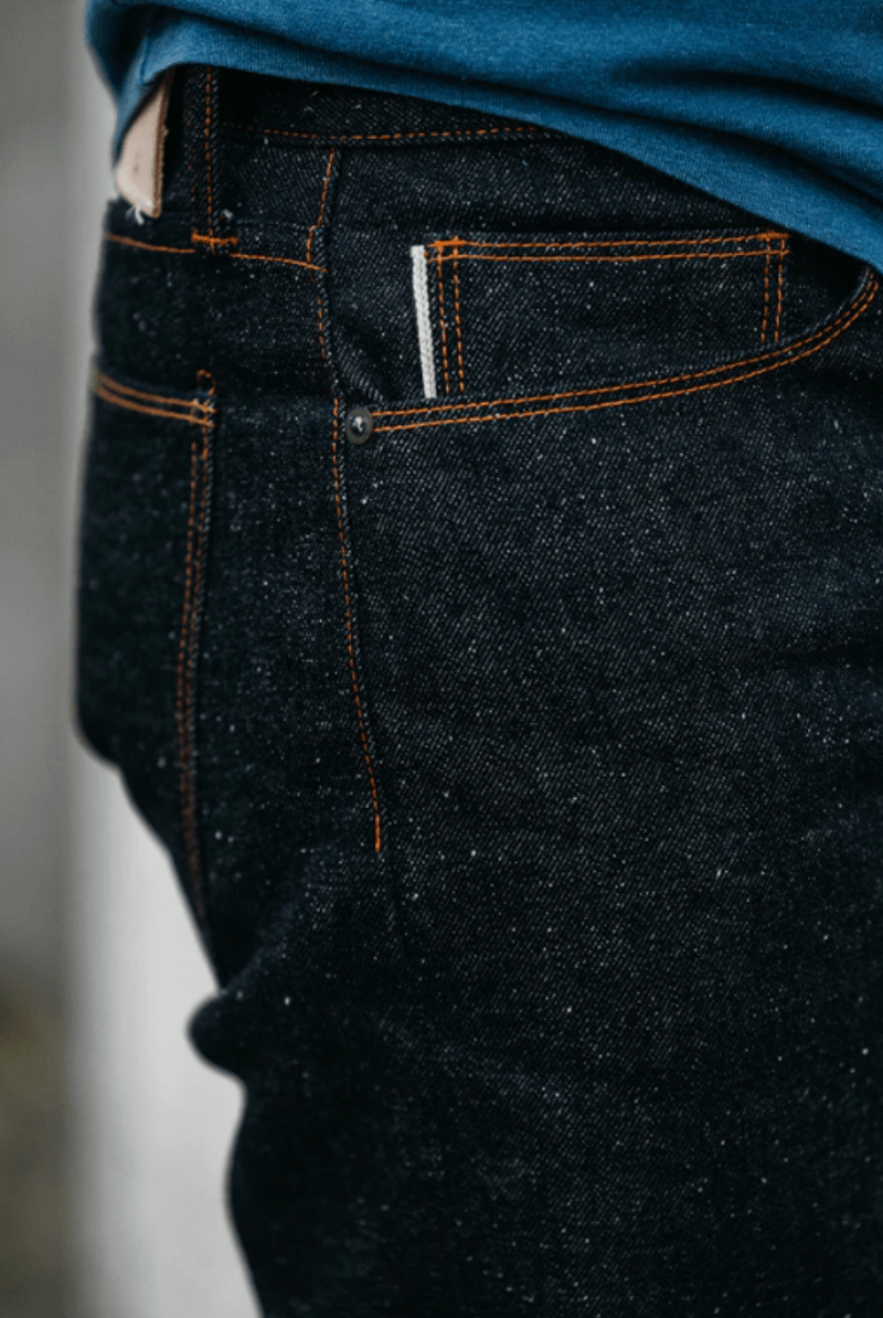 Jeans - Hiroshi Kato - The Hammer Straight Old Nep Indigo - Raw 13.5oz Selvedge - Archery Close