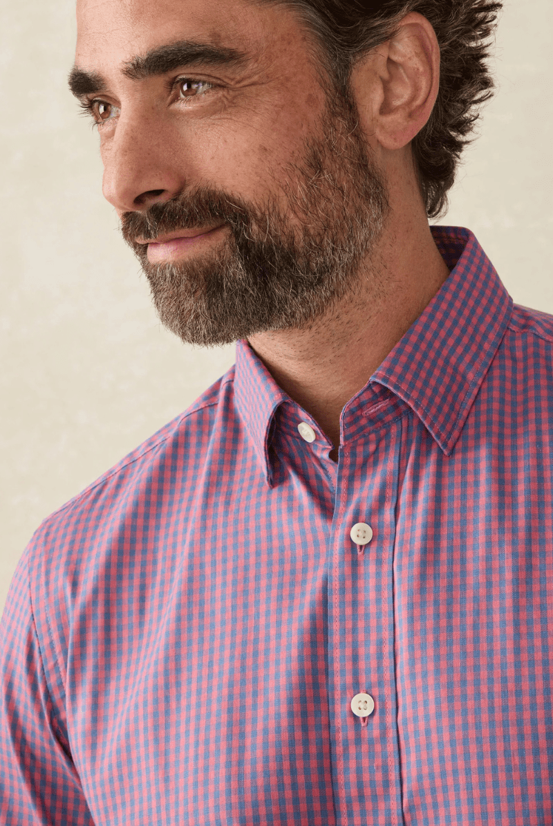 Shirts & Tops - Faherty Brand - The Movement Shirt - Archery Close