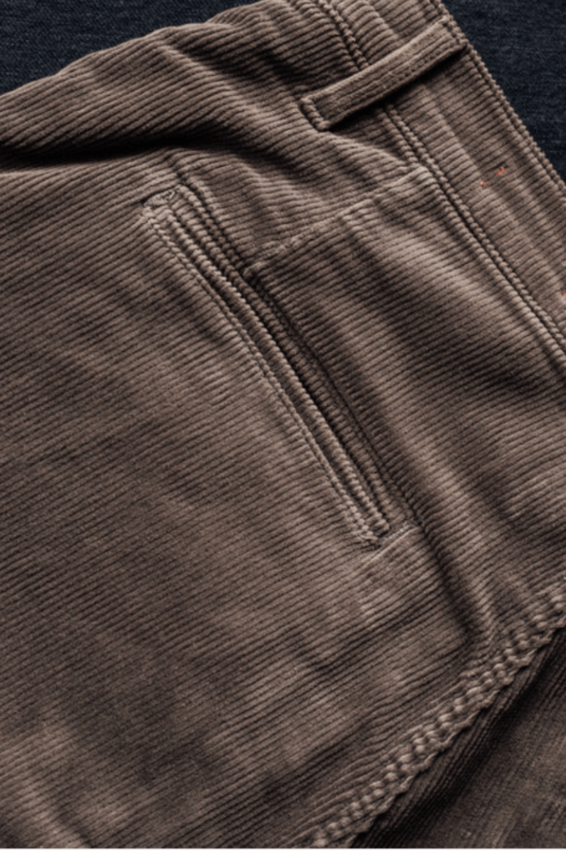 Pants - Hiroshi Kato - The Pipe Straight Corduroy Chino - Archery Close