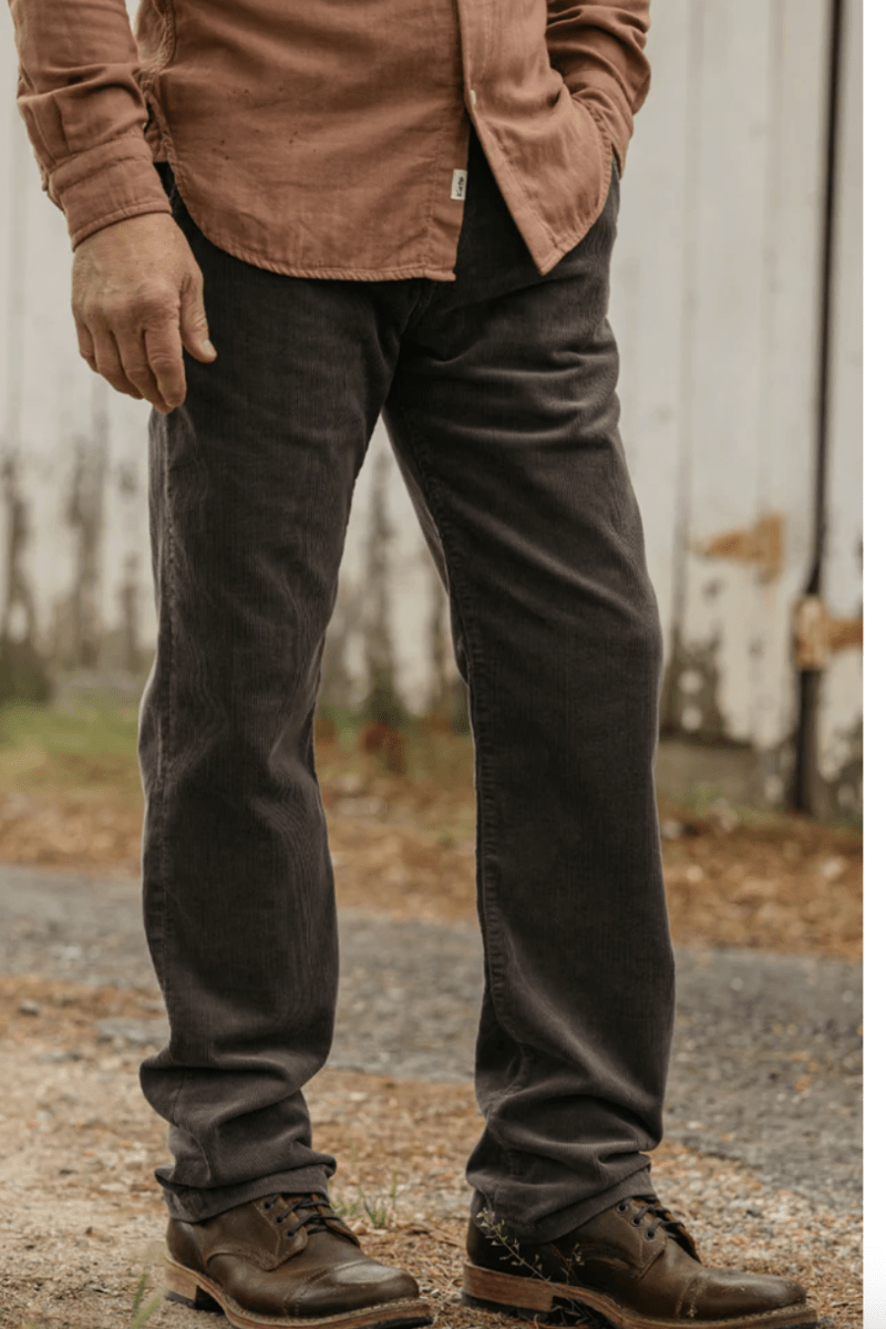 Pants - Hiroshi Kato - The Pipe Straight Corduroy Chino - Archery Close