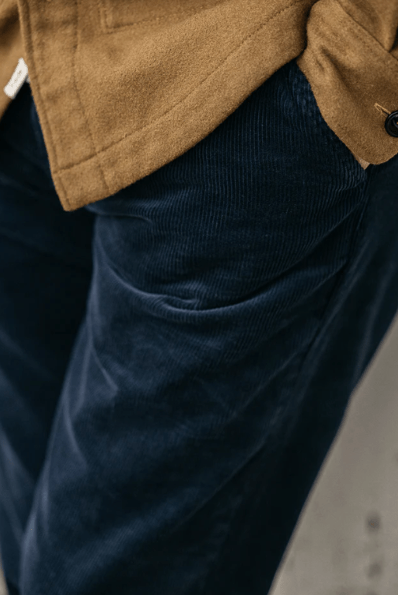 Pants - Hiroshi Kato - The Pipe Straight Corduroy Chino - Archery Close
