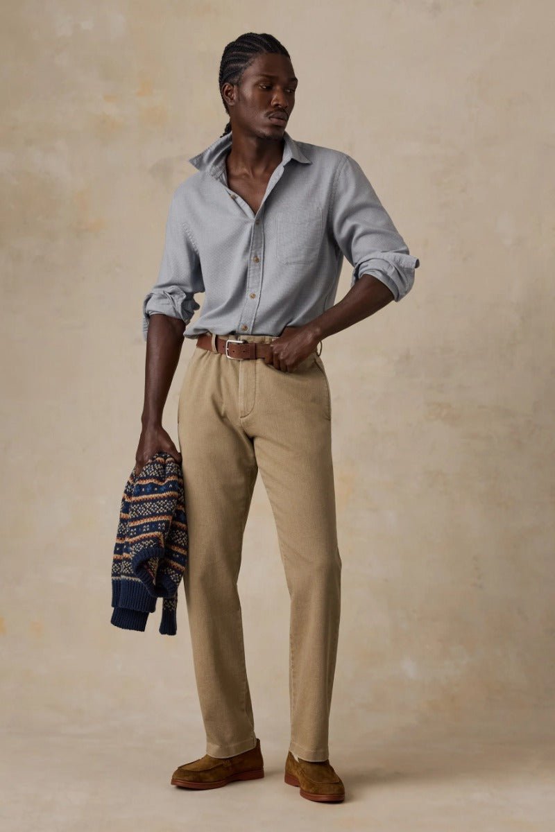 Faherty Brand Timberline Brushed Twill Shirt